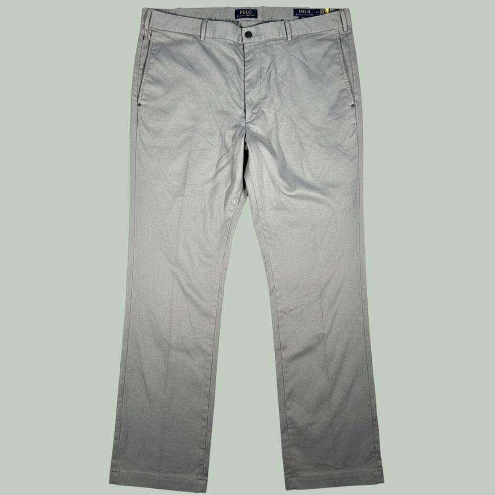 Polo Ralph Lauren Performance Gray Straight Leg Pants Mens 40x32 13097